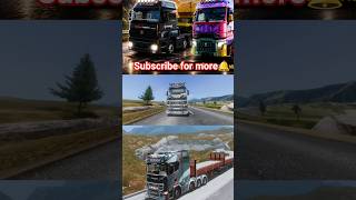 #scania truck double trailer skin trailer #automobile #toe3 #eurotrucksimulator2
