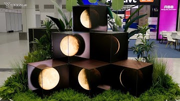 [YDL] 모듈형 큐브LED 아나몰픽 영상 | There are Six Moons. [달이 여섯]