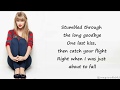 Taylor Swift - Come Back… Be Here (Lyrics)