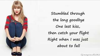 Taylor Swift - Come Back… Be Here (Lyrics)