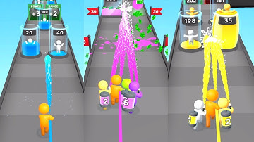 Color Fill Up - All Levels Gameplay Android,iOS (Level 2-30)