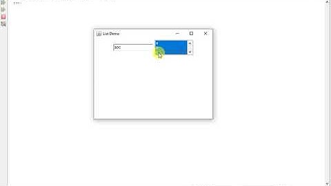 Output of List in AWT [Java Programming]