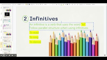 Parallel Structure and Infinitives