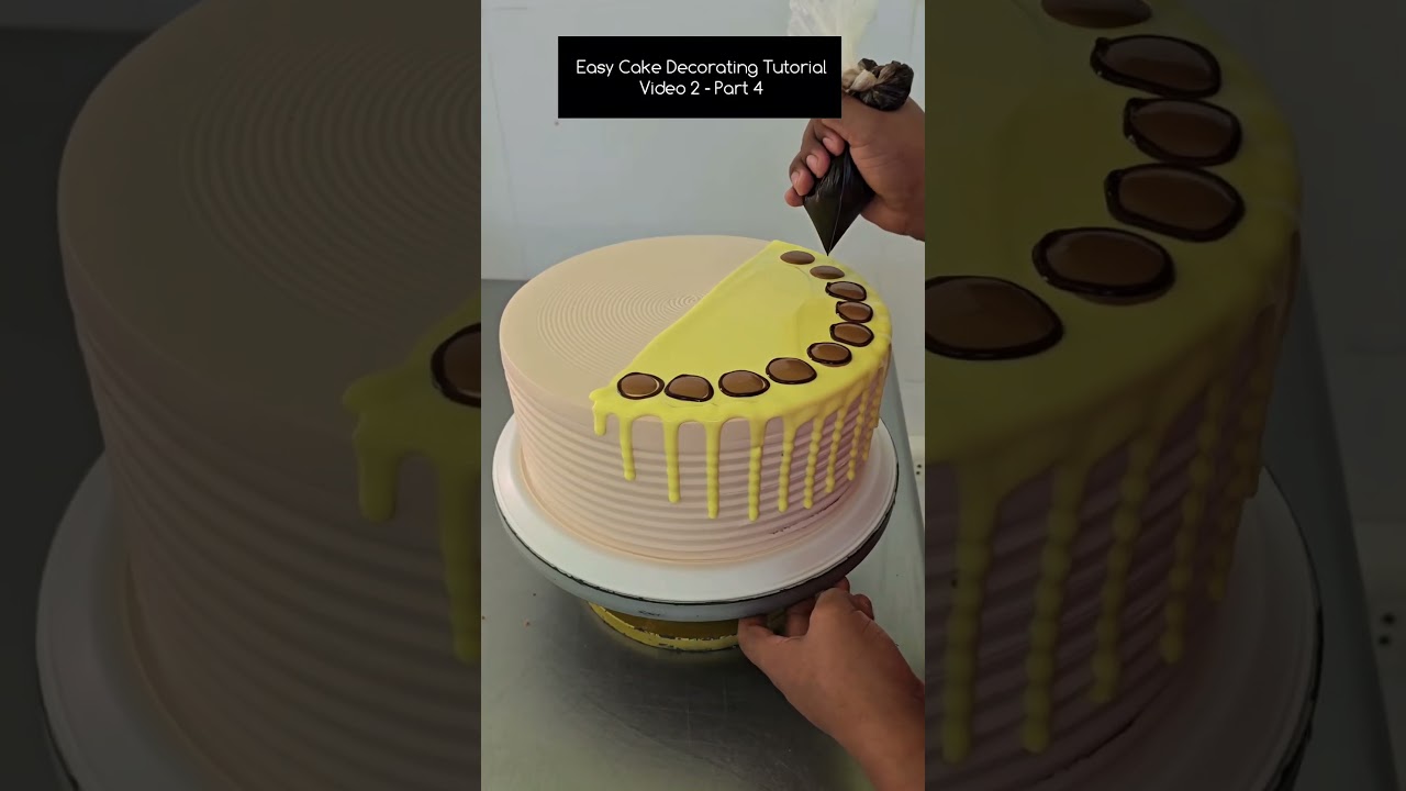 Easy Cake Decorating Tutorial VIDEO 2 PART 4 
