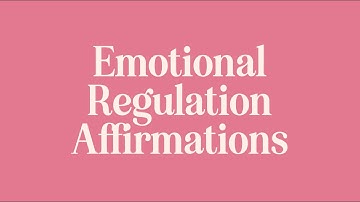 Emotional Regulation Affirmations | Overcoming Codependency Affirmations | Kinder Records