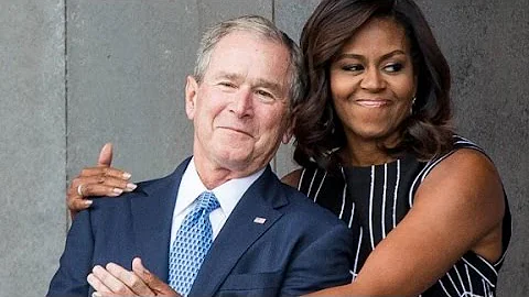 George W. Bush and Michelle Obama: An unlikely fri...