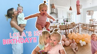 lola's first birthday + haul of stuff i got for our europe trip!