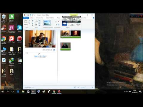 Movie Maker'a Ses ekleme Müzik ekleme