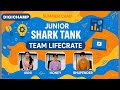 🔥 Team LifeCrate | Junior Shark Tank PITCH | Avni, Honey & Bhupender | DigiChamp 2025