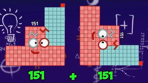 ADDITION OF TWO SAME RANDOM NUMBERBLOCKS | ADD SMALL AND GIANT NUMBERS | hello george