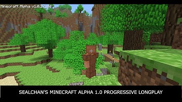 Minecraft Alpha v1.0 Longplay - E152 (R14) - Building a Trail from Cascadia to Divide