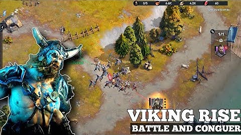 BATTLE AND CONGUER: VIKING RISE - 1 Episode Walkthrough Gameplay - Android Gameplay