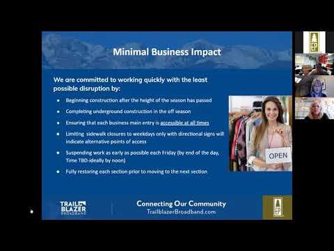 Trailblazer Broadband-Downtown Construction Virtual Presentation