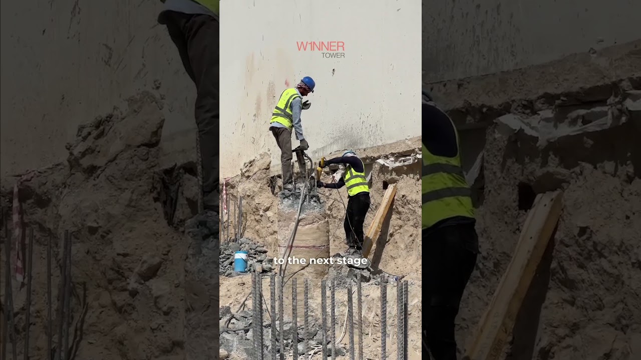 W1NNER Tower Construction Update #shorts #dubairealestate  #propertydevelopment #modernarchitecture