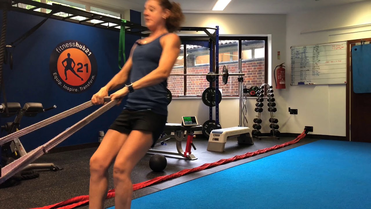 HIIT Finisher Sled and slams YouTube