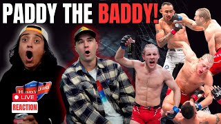 Paddy "The Baddy" Pimblett vs Tony Ferguson Live Reaction