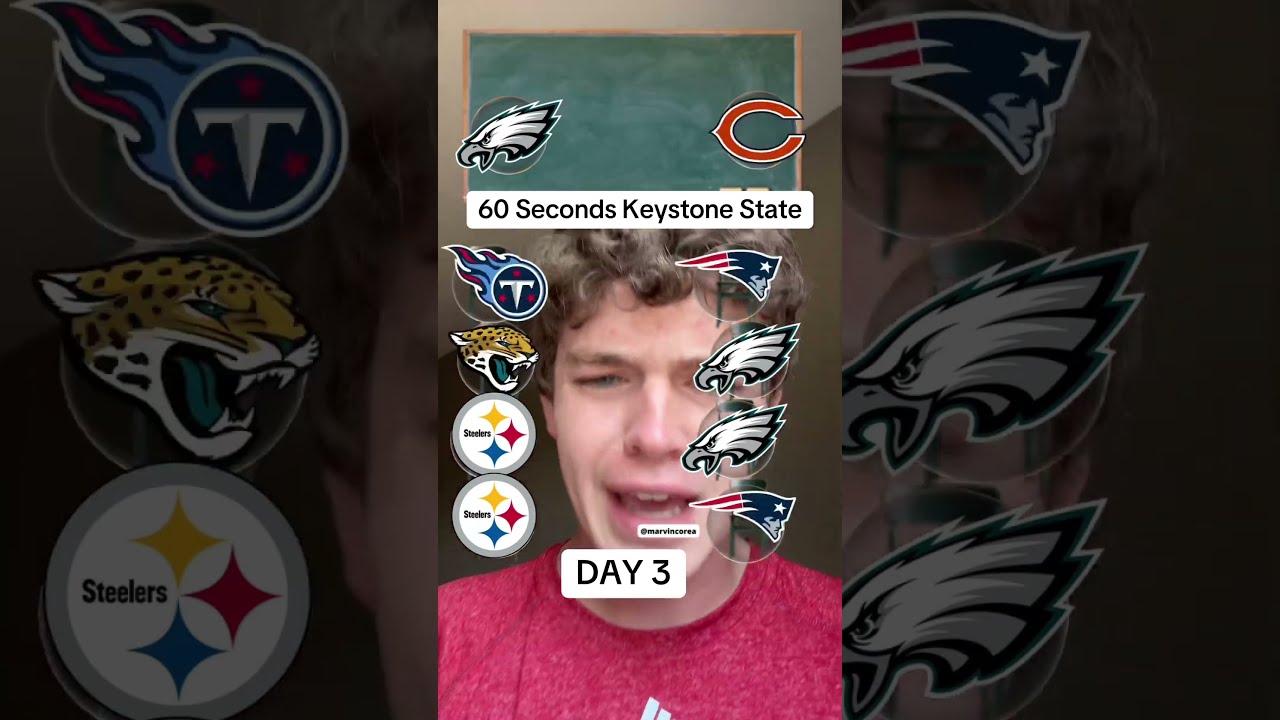 🏈DAY 3 - KEYSTONE STATE🔥#trending #shorts #pennsylvania #philly #pittsburgh #nfl #fyp #memes #usa