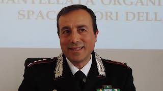 La conferenza stampa dell'Operazione Aquila dei Carabinieri di Arezzo