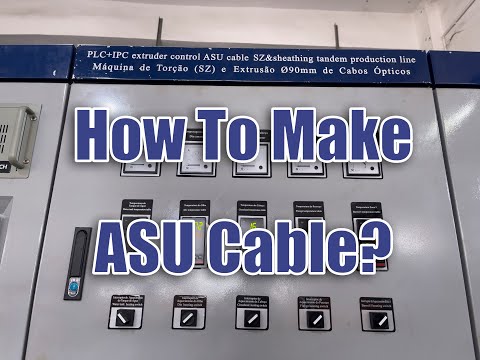 [ASU Cable Production Line] - how to make the ASU cable by one line?