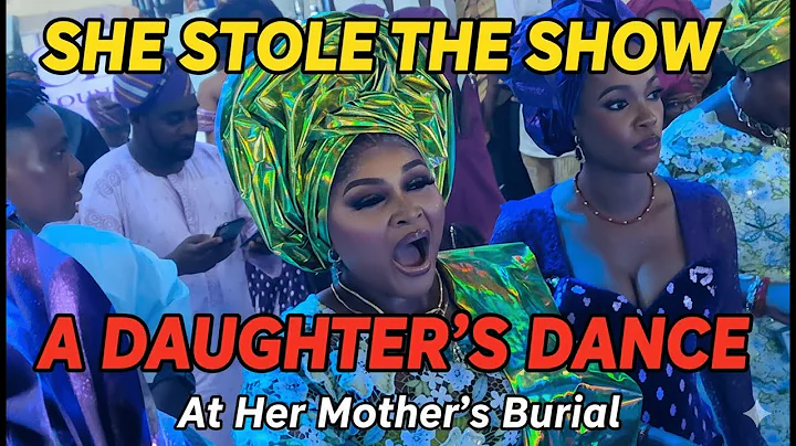 A Celebration of Life Defined! Mercy Aigbe Dances Her Heart Out for Her Mother.