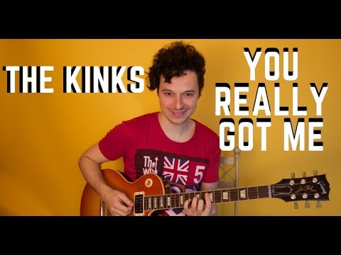 TUTORIAL - The kinks ''You Really Got Me'' - Lección de guitarra para principiantes