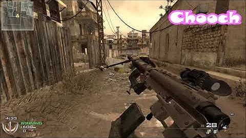 Another Four COD4 Maps in MW2/IW4x