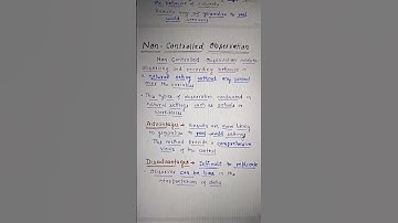 CONTROLLED & Non-CONTROLLED Observation. Techniques of DATA Collection