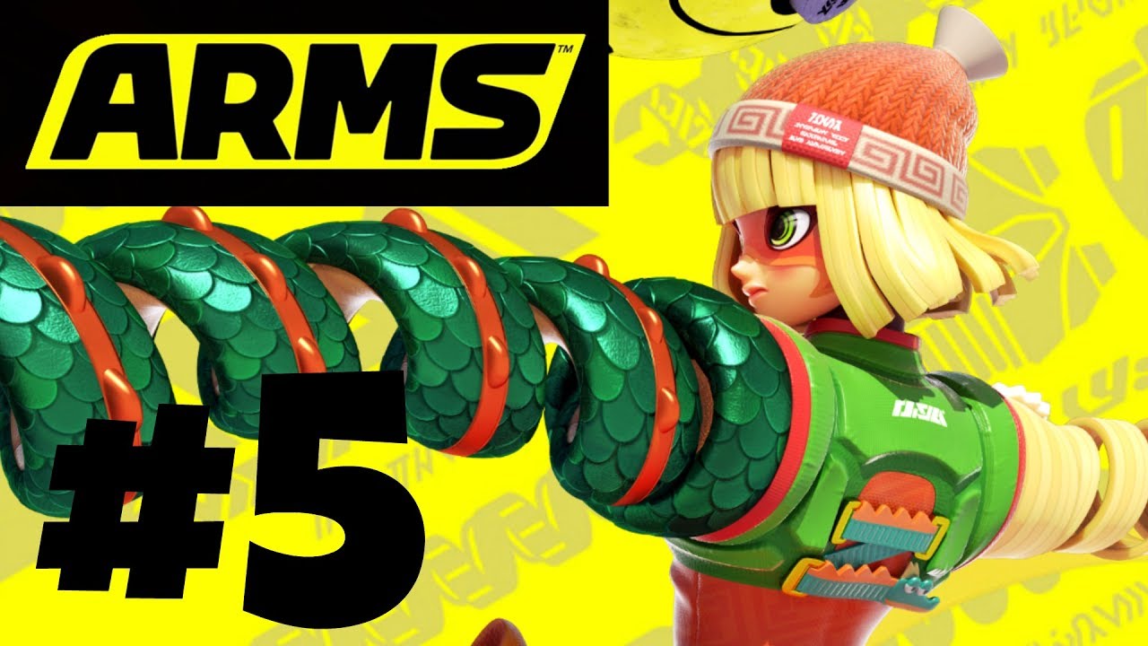 ARMS Gameplay Walkthrough Part 5 Min Min Grand Prix! - YouTube
