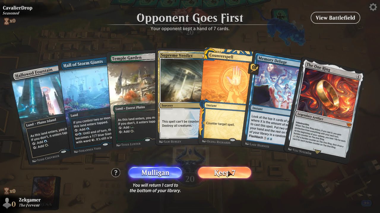 MTG Arena || Timeless Nexus of Fate || I'm the bad guy