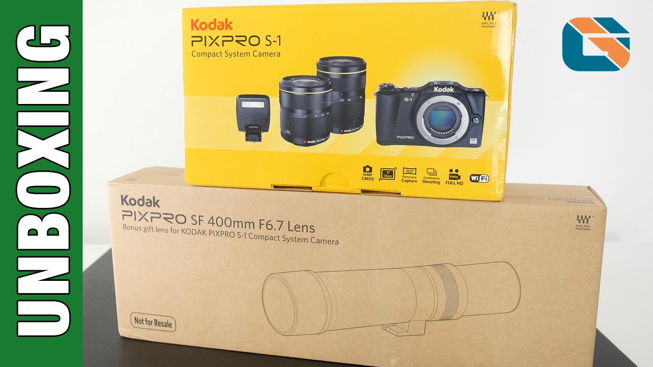 Kodak Pixpro S 1 Mft Camera Kit 400mm Lens Unboxing First Impressions In 4k Youtube Kodak Pixpro S 1 Mft Camera Kit 400mm Lens Unboxing First Impressions In 4k Youtube