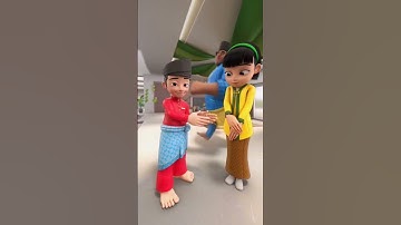Thumbnail of Alicia:Malu salaman dgn Ali😚😳||Vlog Raya|| JJ Ali x ALICIA||Alicia Malu|| Bakar Ganggu Mereka deh📌😒🤨