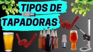 Tipos de tapadora para cerveza, Tapadoras para botellas de vidrio, Home brew, Cerveza Artesanal Saga