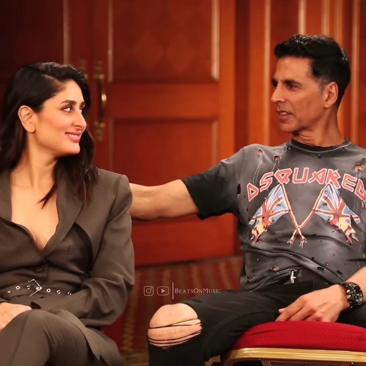 Only Sonakshi & Kareena Could Do This-Akshay Gets a Chair Surprise Mid-Interview#FunTimes #Bollywood