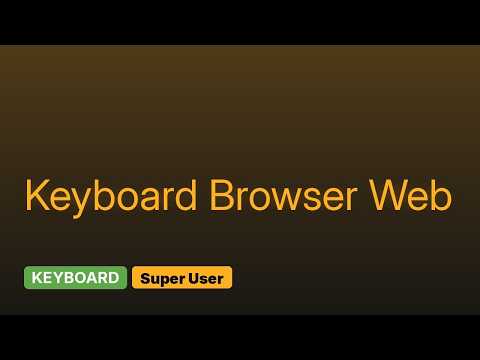 What is the best cross platform keyboard based web browser?