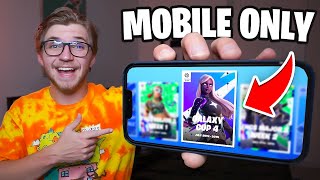 I Played The MOBILE ONLY Galaxy Cup! (Fortnite Mobile Tournament)
