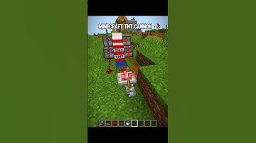 Best TNT Cannon For Revenge 🤧💀 #minecraft
