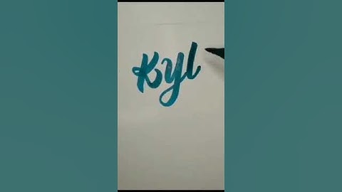 #kyle #shorts #greatlinescalligraphy