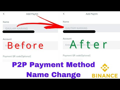 binance change name on card geriausių opcionų prekybos platforma