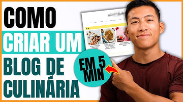 Como Criar um Blog de Culinária com IA em 5 Minutos (Fácil e Profissional)