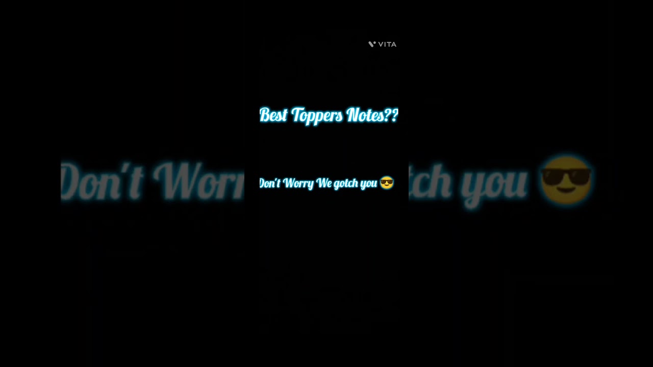 CBSE class 10 Topper Handwritten Notes               