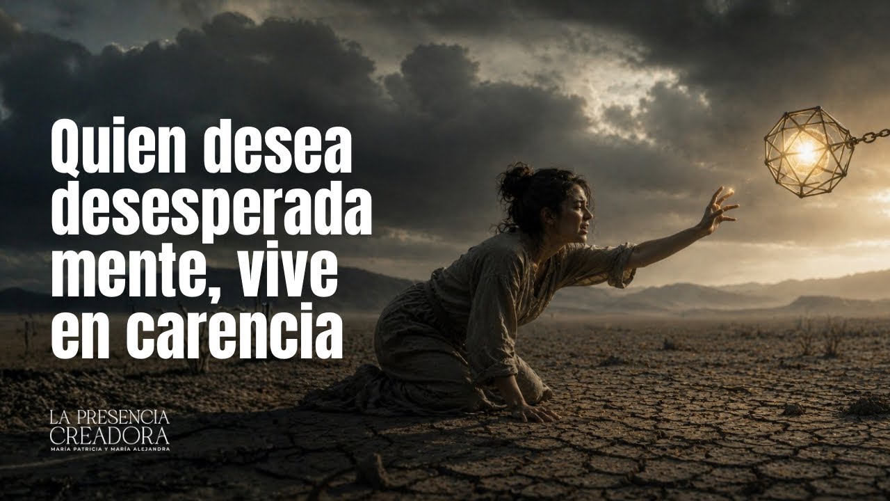 Quien desea desesperadamente, vive en carencia