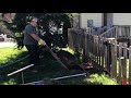 Pumping a septic tank/filter cleaning