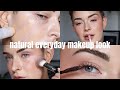 Everyday natural makeup look  filmed closeup and in natural light