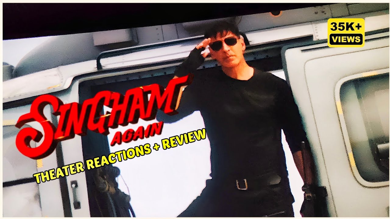 Singham Again First Day dekh kar Maja Aa gya 🔥 || Theatre Reactions ...