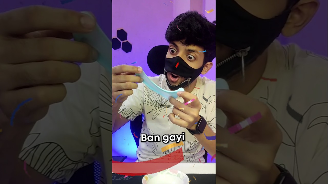 I MADE SLIME WITH BORO PLUS 