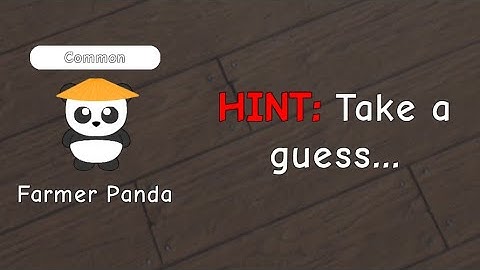 How To Get The “Farmer” Panda | Find The Pandas #roblox #farmer