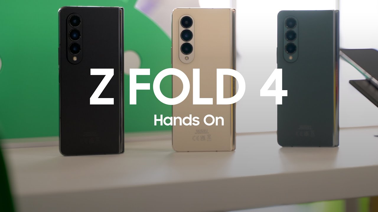 Samsung Galaxy Z Fold 4 Hands On | DEJA VU??!