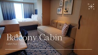 Balcony Cabin 8302 // Utopia of the Seas // Royal Caribbean Cabin Tour