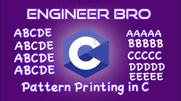 Pattern Printing in C