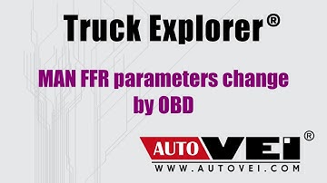 Parameters change in MAN FFR by OBD